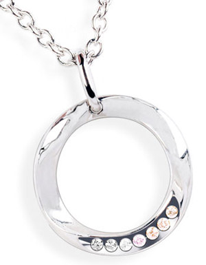 Limited Edition O necklace with Argyle Pink Diamonds