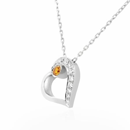 Yellow Diamond Pendant from Leibish & Co.