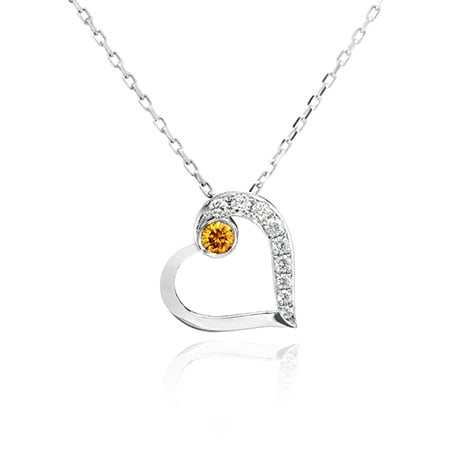 Yellow Diamond Pendant from Leibish & Co.