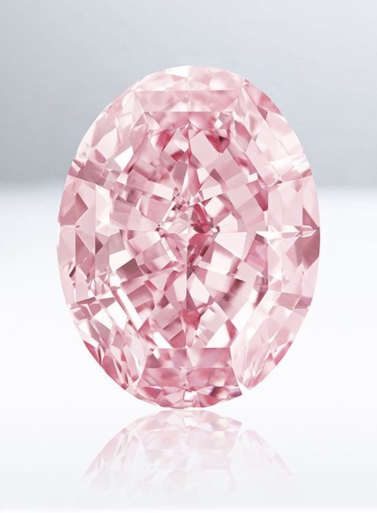 The Pink Star • 59.6-carat diamond • Sotheby's Geneva