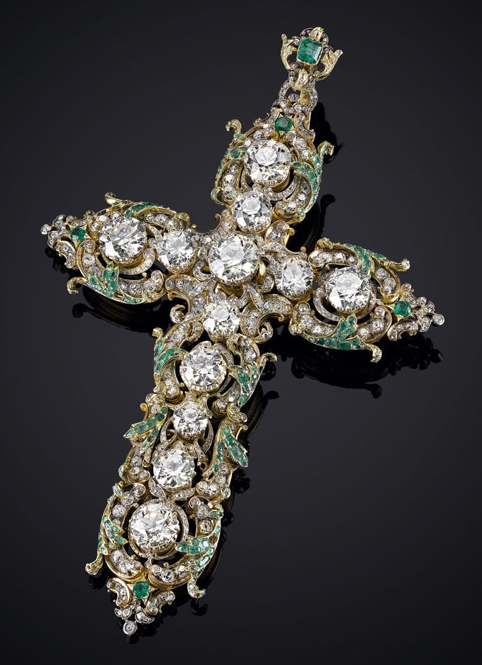  Pope Paul VI Diamond Cross