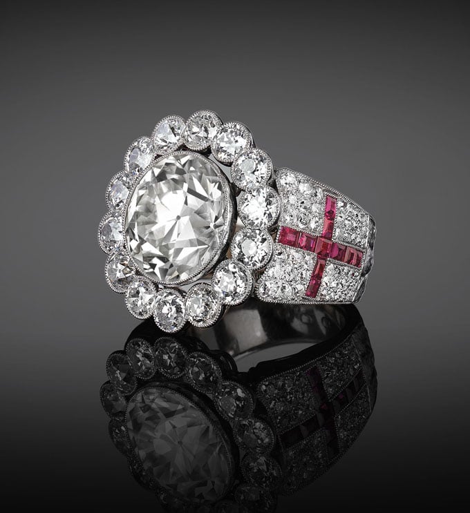 Pope Paul VI Diamond Ring