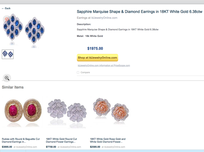 Pricescope's New Jewelry Search