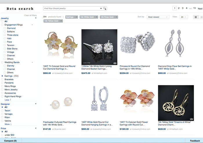 Pricescope's New Jewelry Search
