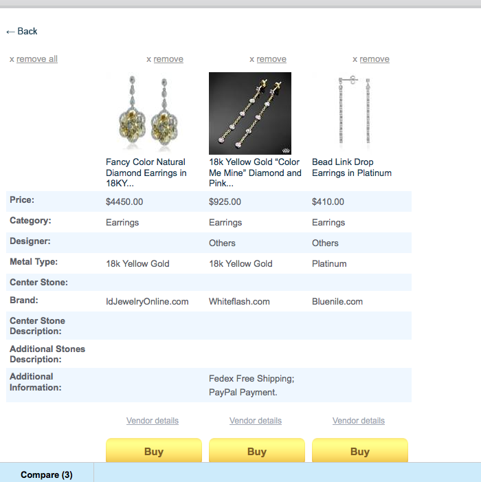 Pricescope's New Jewelry Search