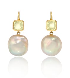 Ray Griffiths pearl earrings at Stone&Strand