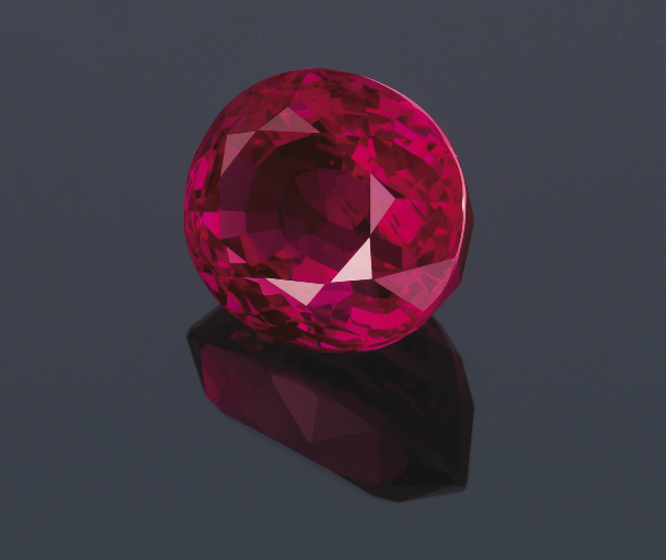 Unheated Burmese ruby and diamond ear pendants • Christie's