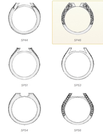 Ritani Custom Ring Designer Ring Sides