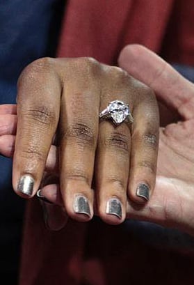 Savannah Brinson's engagement ring from LeBron James Savannah Brinson's engagement ring from LeBron James
