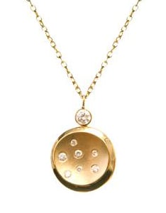 Shaesby Luna diamond necklace 