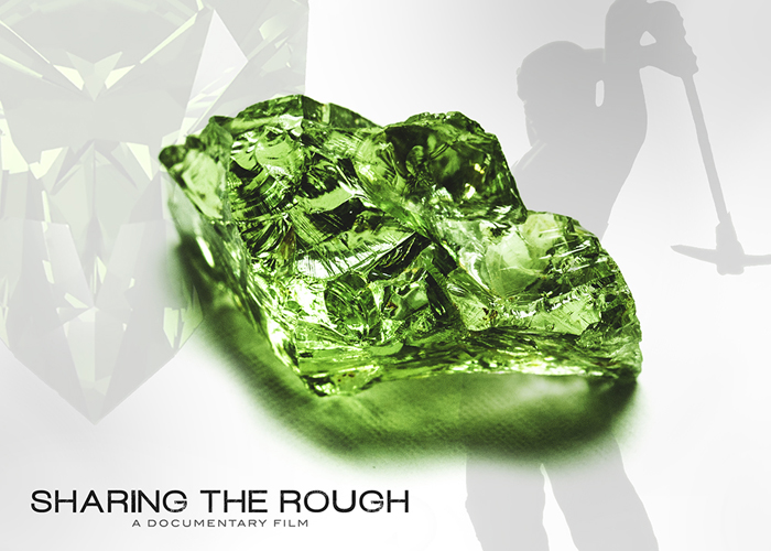 49.08-carat green grossular garnet from Sharing the Rough