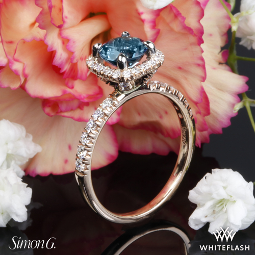 Simon G MR2132 Passion Diamond Engagement Ring from Whiteflash