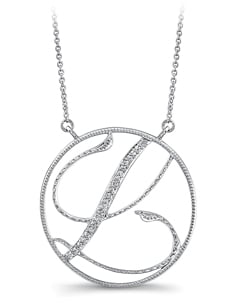 Jeff Cooper Initial 'L pendant • Since 1910