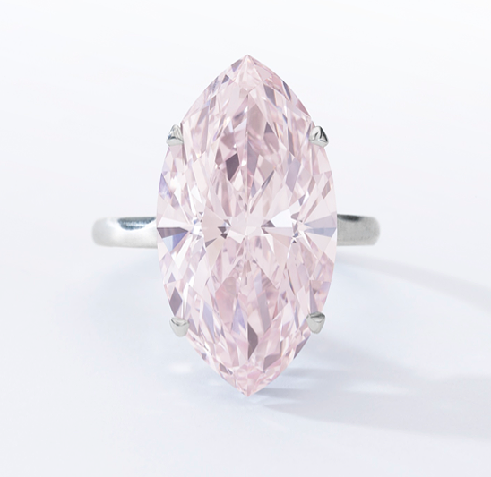 12.07-carat fancy pink diamond • Sotheby's