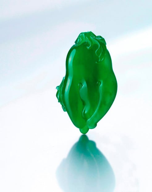 Sotheby's Hong Kong April 8 Auction: Jadeite carved Buddha's Hand