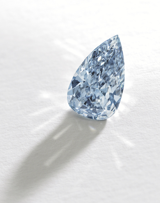 1.08-carat fancy-vivid blue diamond • Sotheby's