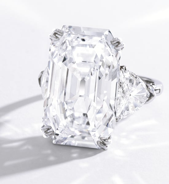 19.51-carat diamond ring by Harry Winston • Sotheby's