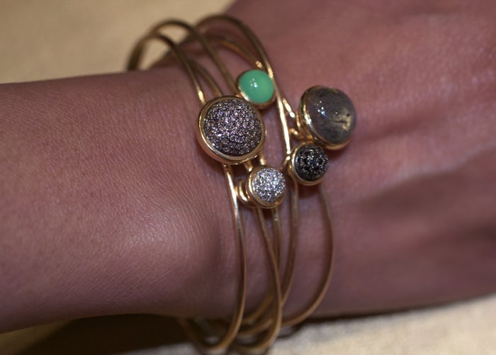 Syna Jewels Baubles Collection stacking bracelets • Image Erika Winters