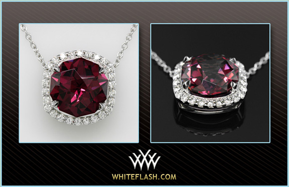 TBT Babyblue033 Whiteflash Garnet Halo Pendant (Glamour Shots) - image by Whiteflash TBT Babyblue033 Whiteflash Garnet Halo Pendant (Glamour Shots) - image by Whiteflash