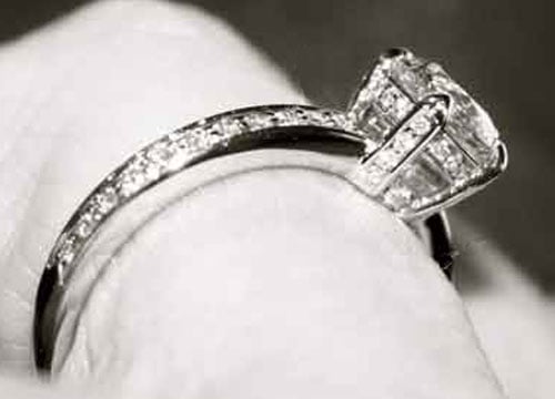 beebrisk's .85 Carat Platinum Micro Pave Engagement Ring (Close-Up View) - image by beebrisk beebrisk's .85 Carat Platinum Micro Pave Engagement Ring (Close-Up View) - image by beebrisk