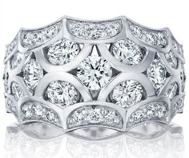 Tacori HT2622-1-2W “Royal T Collection” Diamond Fashion Ring at Solomon Brothers