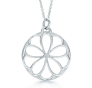 Tiffany Petals Diamond Pendant