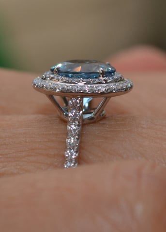 tiffany soleste aquamarine ring