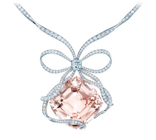 The Tiffany Anniversary Morganite necklace