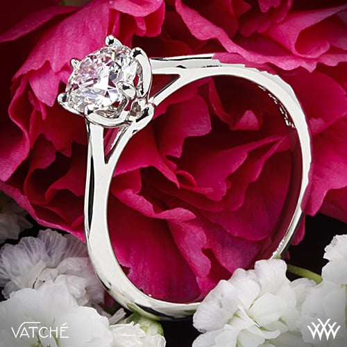 Vatche Felicity solitaire diamond ring