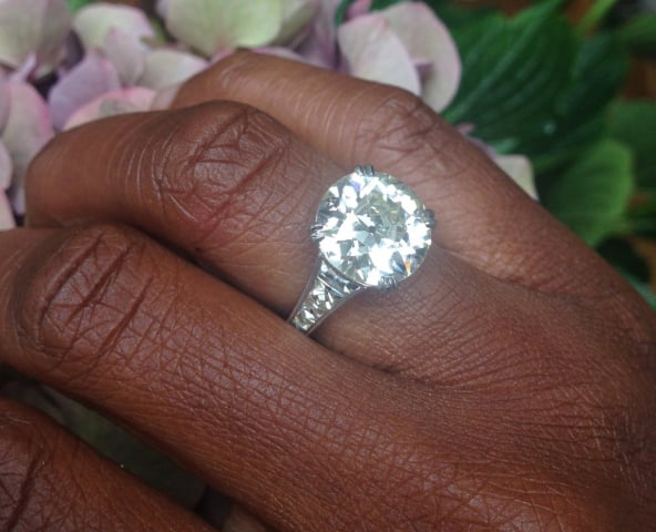 Diamond Engagement Ring by Victor Canera