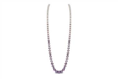 Yoko London for Ritani Graduating Pearl Necklace - in 18kt White Gold at Ritani