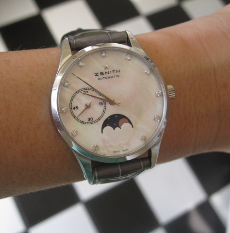Zenith Heritage Ultra Thin Moonphase Ladies Watch