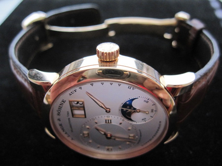 A. Lange & Sohne Lange 1 Moonphase Watch