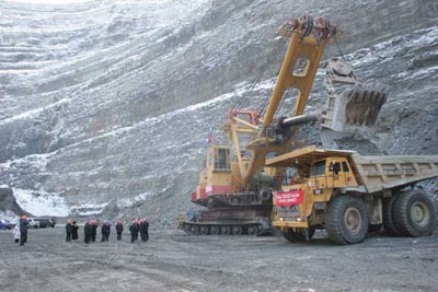 Alrosa Diamond Mine