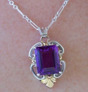 Amethyst Pendant