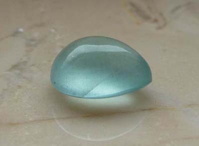 Aquamarine cabochon