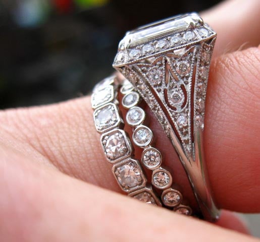 2.5-Carat Emerald Cut Diamond Ring
