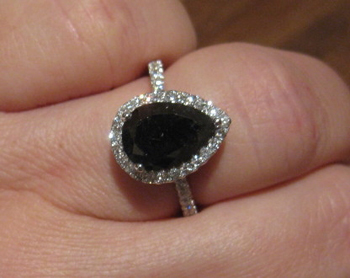 Black Diamond Ring