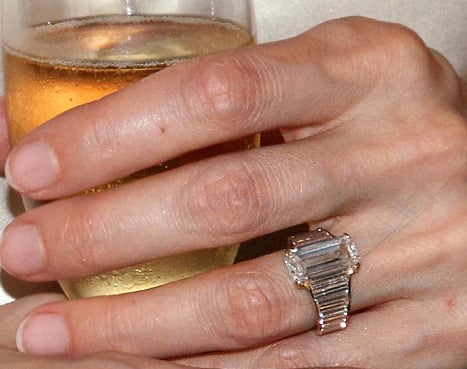 Angelina Jolie's engagement ring from Brad Pitt