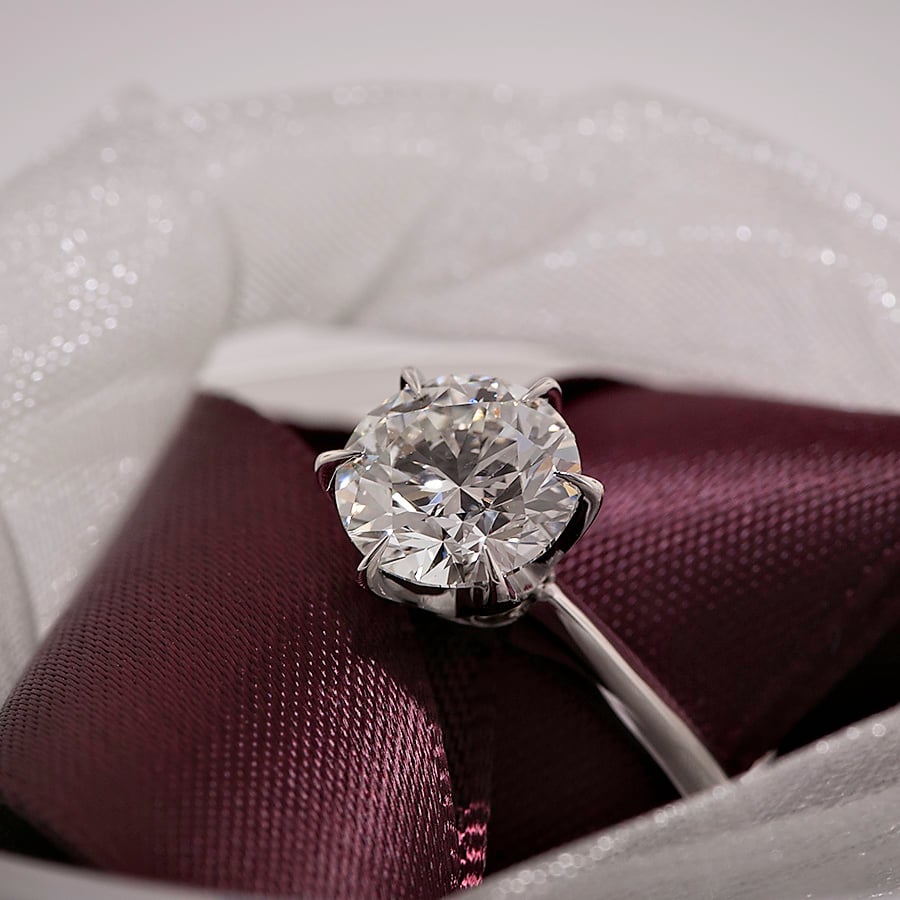 Csinc's Crafted by Inifinity 1.43 ct engagement ring