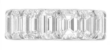 Danhov Y117-SPECIAL “Eternita” Emerald Cut Diamond Eternity Band Danhov Y117-SPECIAL “Eternita” Emerald Cut Diamond Eternity Band