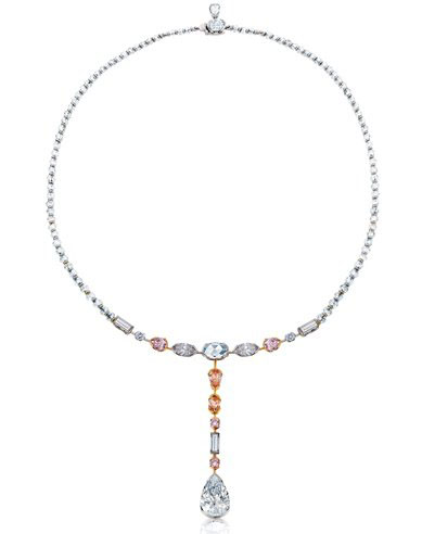 De Beers Swan Lake Collection Diamond Necklace