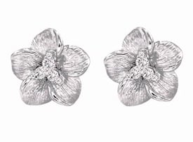 Flower Diamond Earrings