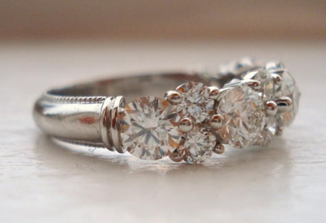 Aurora Diamond Wedding Ring