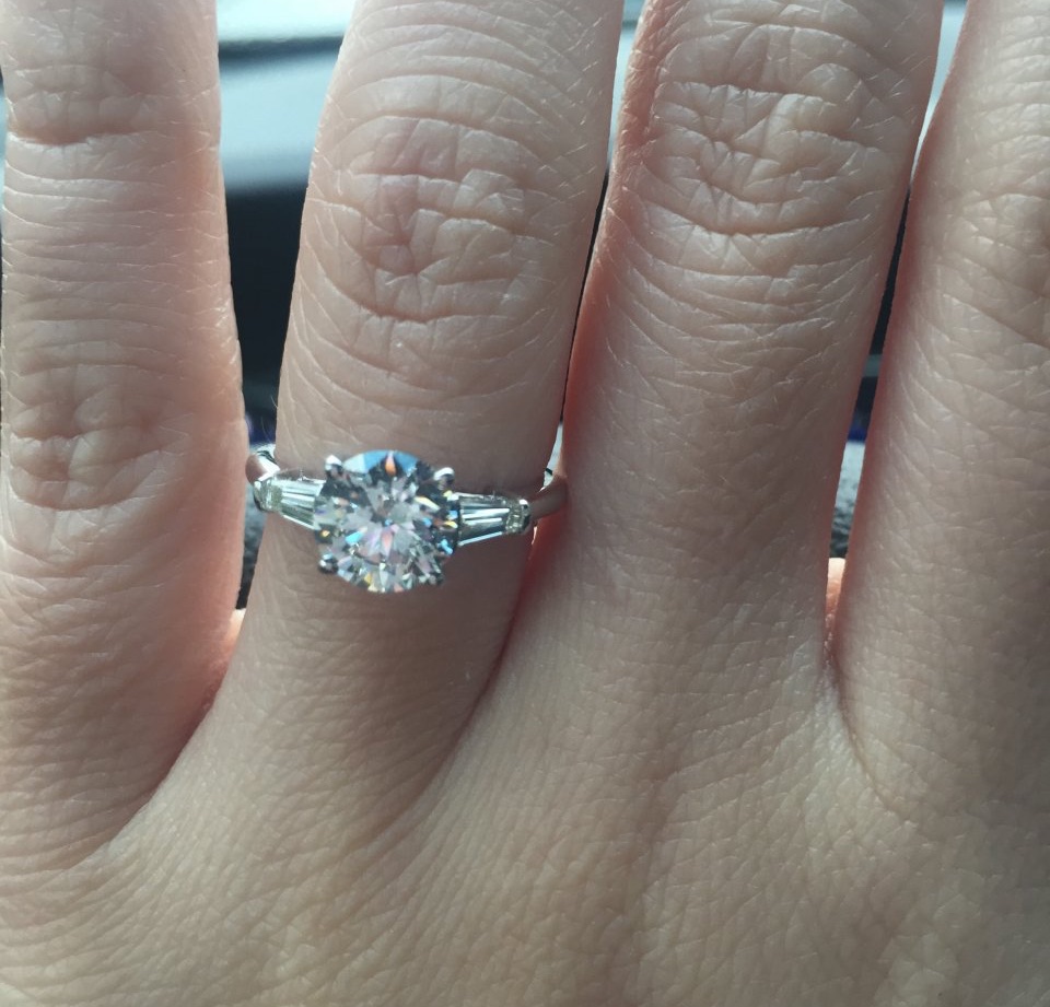 DrCocoChanel's 1.31 ct diamond engagement ring