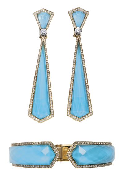 Elizabeth Taylor Turquoise Jewelry Suite