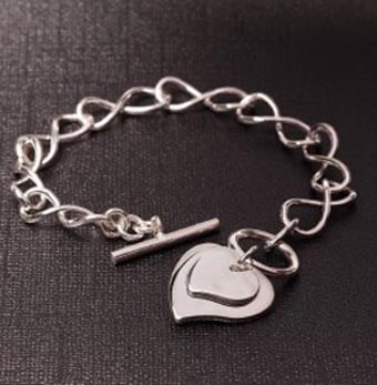 Eternity Heart Bracelet for Women's Heart Disease Awareness
