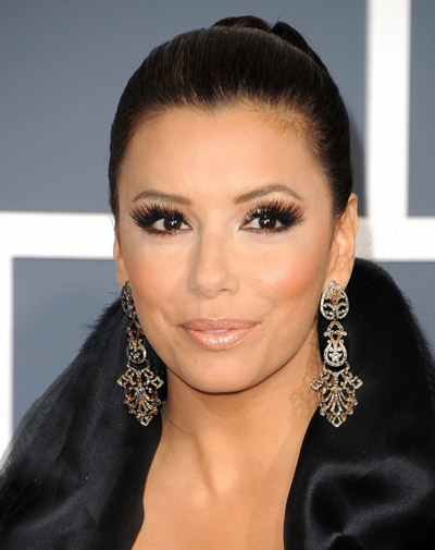 Eva Longoria Earrings 2011 Grammy Awards