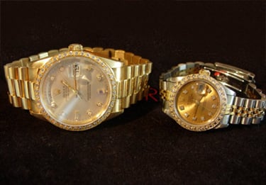 Gold and Diamond Rolex Watches