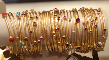 24k gold bangles Gurhan Couture 2011